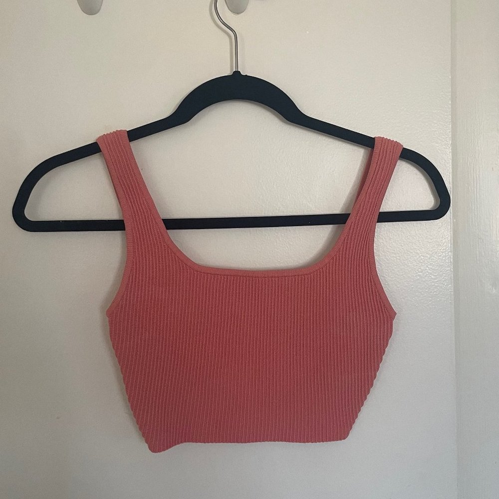 Aritzia Sculpt Knit Crop Top